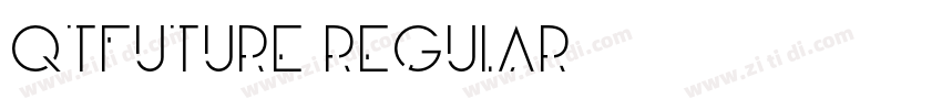 QTFuture Regular字体转换